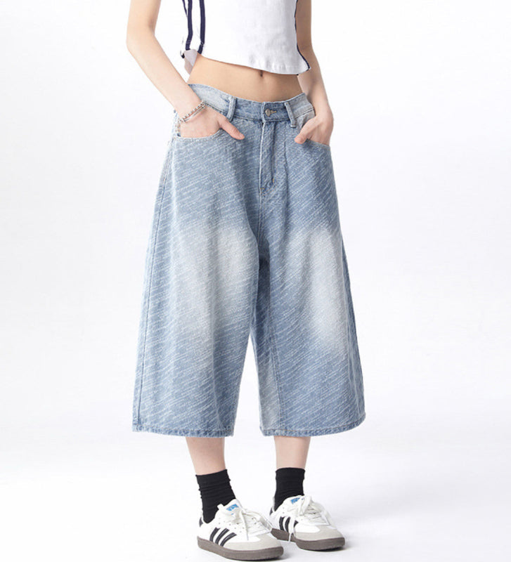 LKTM UNISEX VINTAGE HALF JEANS