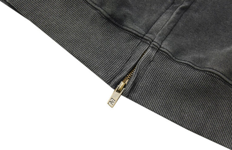 graffiti zip hoodie