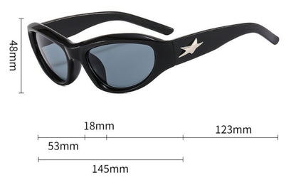 Y2K SUNGLASSES STAR