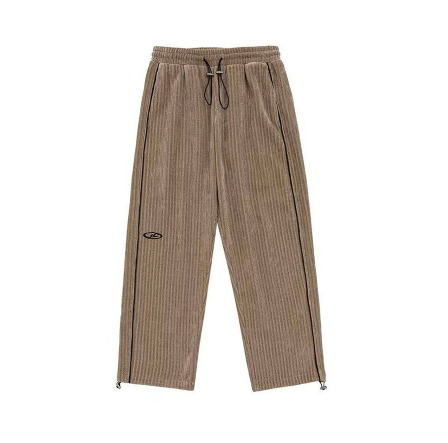 Corduroy Track Set - Brown/Black