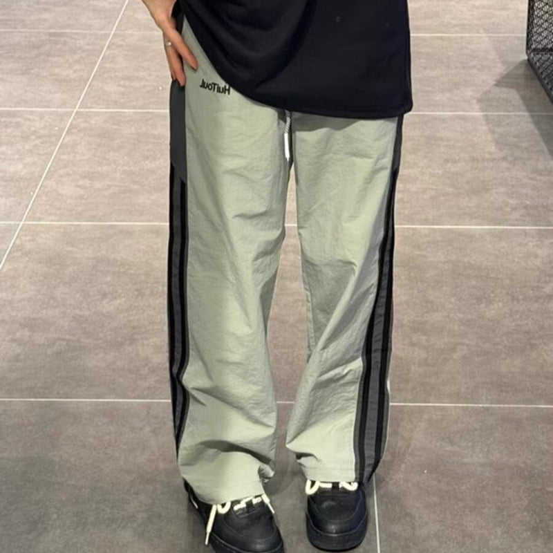 hip hop straight pants