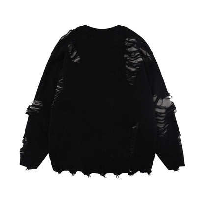 damage sweater 2color