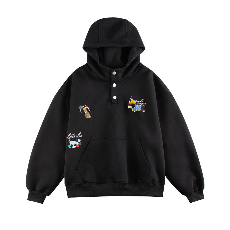 RUIIENRS x OLDTRIBE 2025 half hoodie