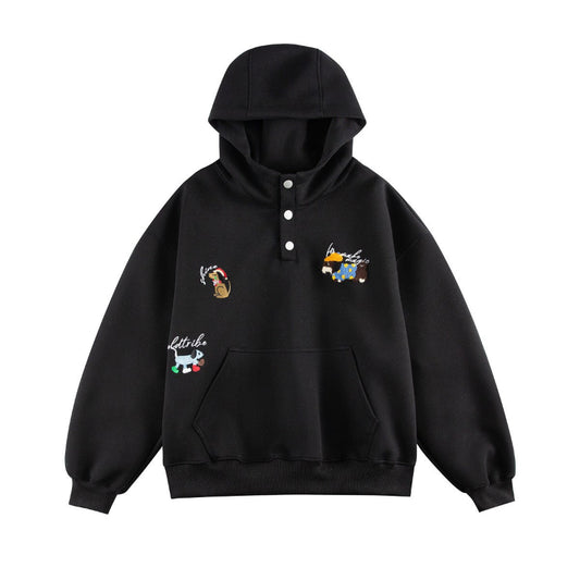 RUIIENRS x OLDTRIBE 2025 half hoodie
