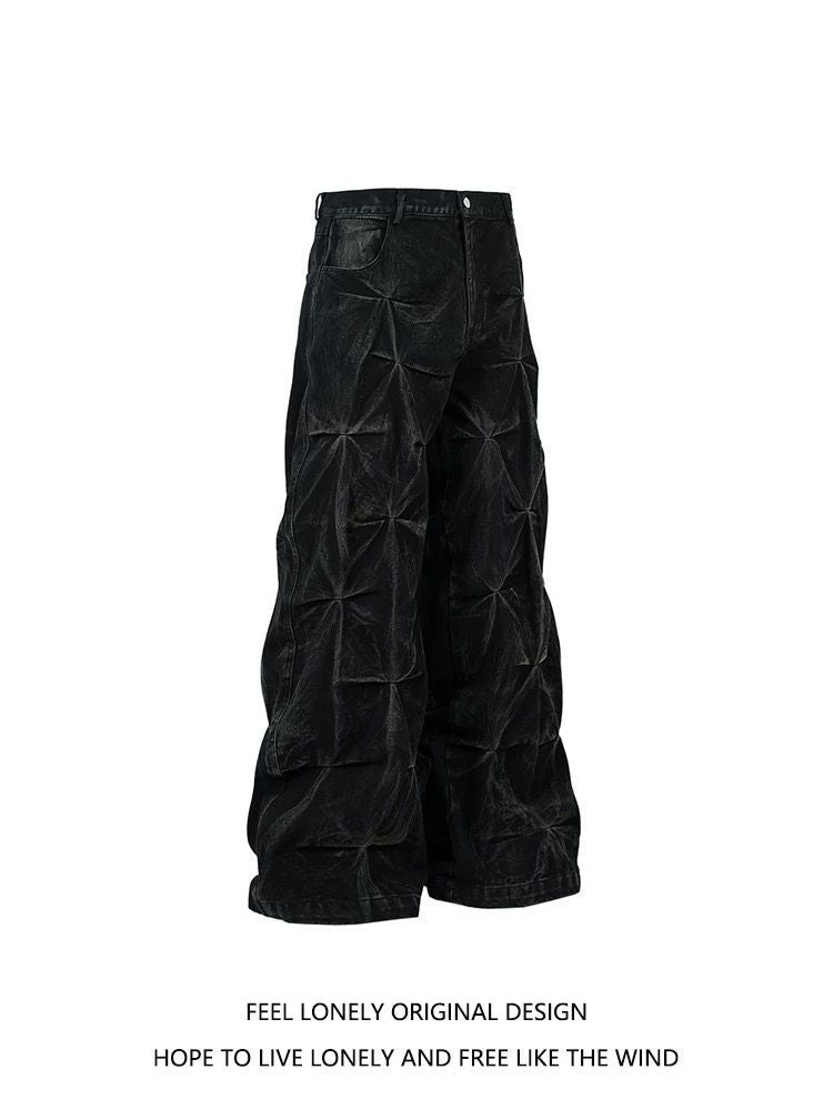 Geometric Wide Pants