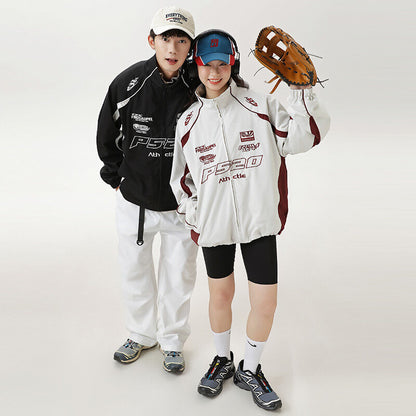 Retro Racing Track Jacket