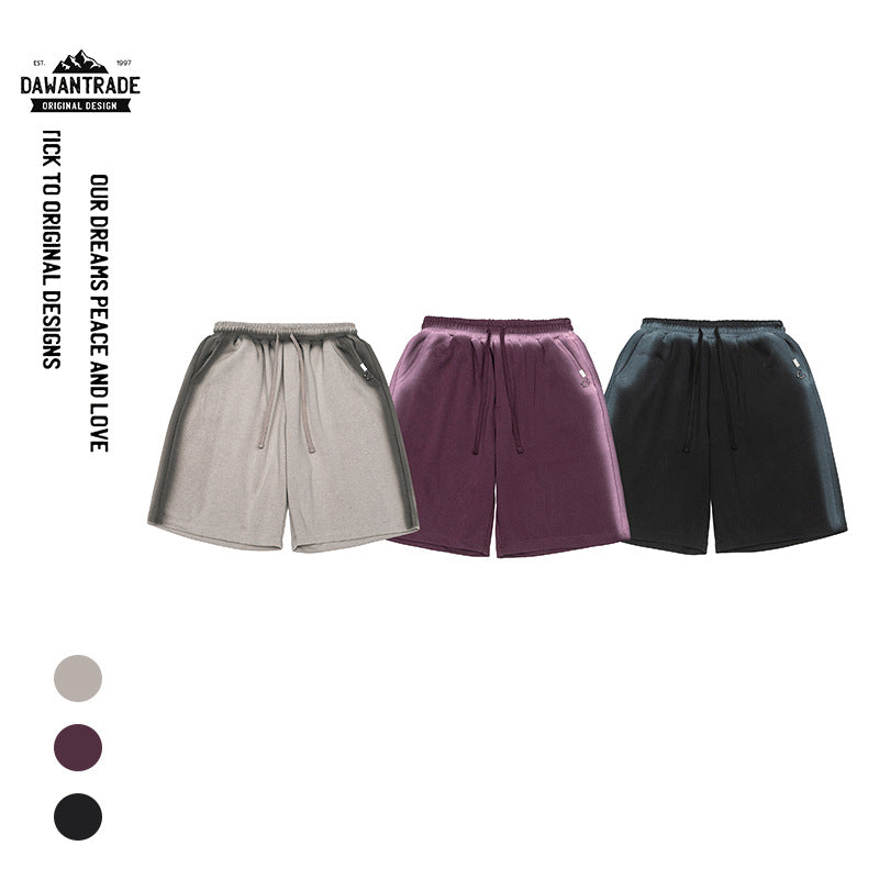 フェイクピアス ピグメントショーツ 3色展開 ユニセックスストリート Highland