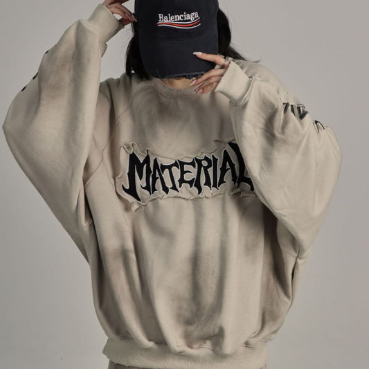 vintage style long MATERIAL