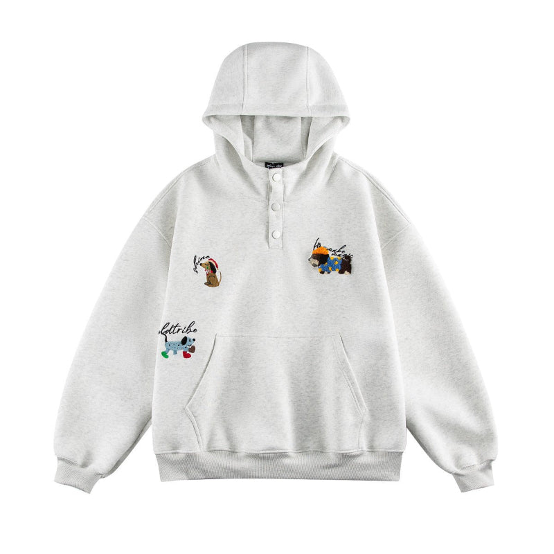 RUIIENRS x OLDTRIBE 2025 half hoodie