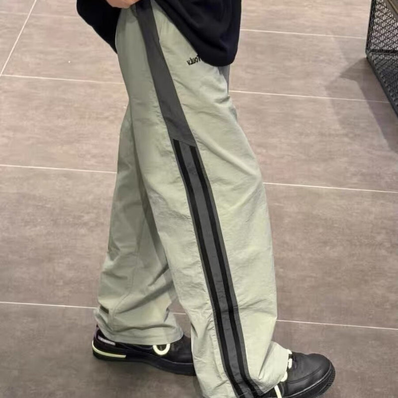 hip hop straight pants