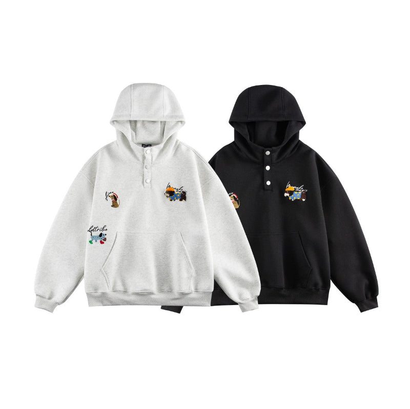 RUIIENRS x OLDTRIBE 2025 half hoodie