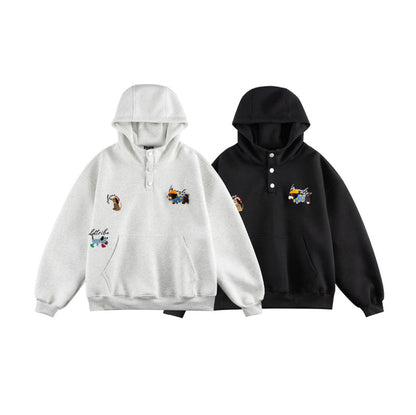 RUIIENRS x OLDTRIBE 2025 half hoodie