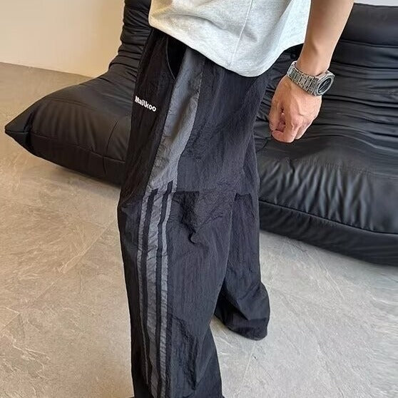 hip hop straight pants