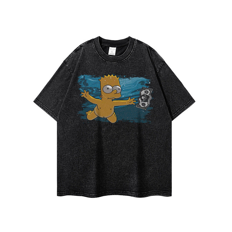 UNISEX VINTAGE T-SHIRT THE SIMPSONS