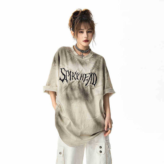 Vintage style T-shirt Spiky Head unisex