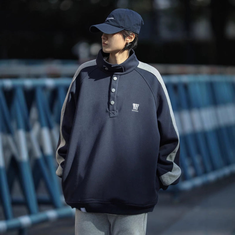 【SALE】American halfzip sweat
