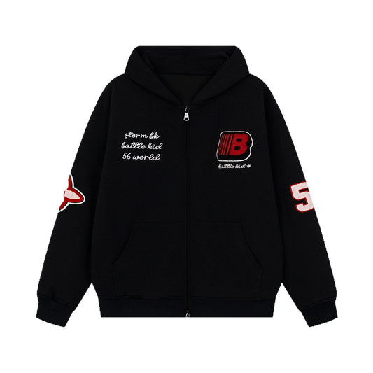 Battle Kid Varsity Zip-Up Hoodie