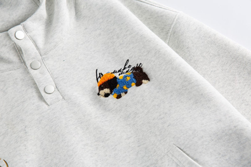 RUIIENRS x OLDTRIBE 2025 half hoodie