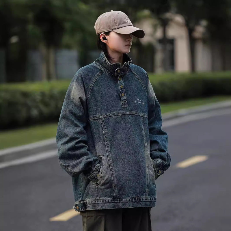vintage denim tops