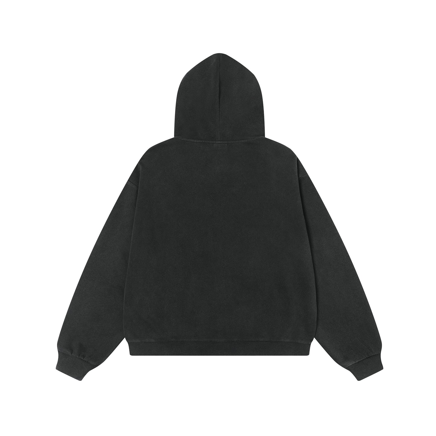 Vintage College Logo Zip-Up Hoodie