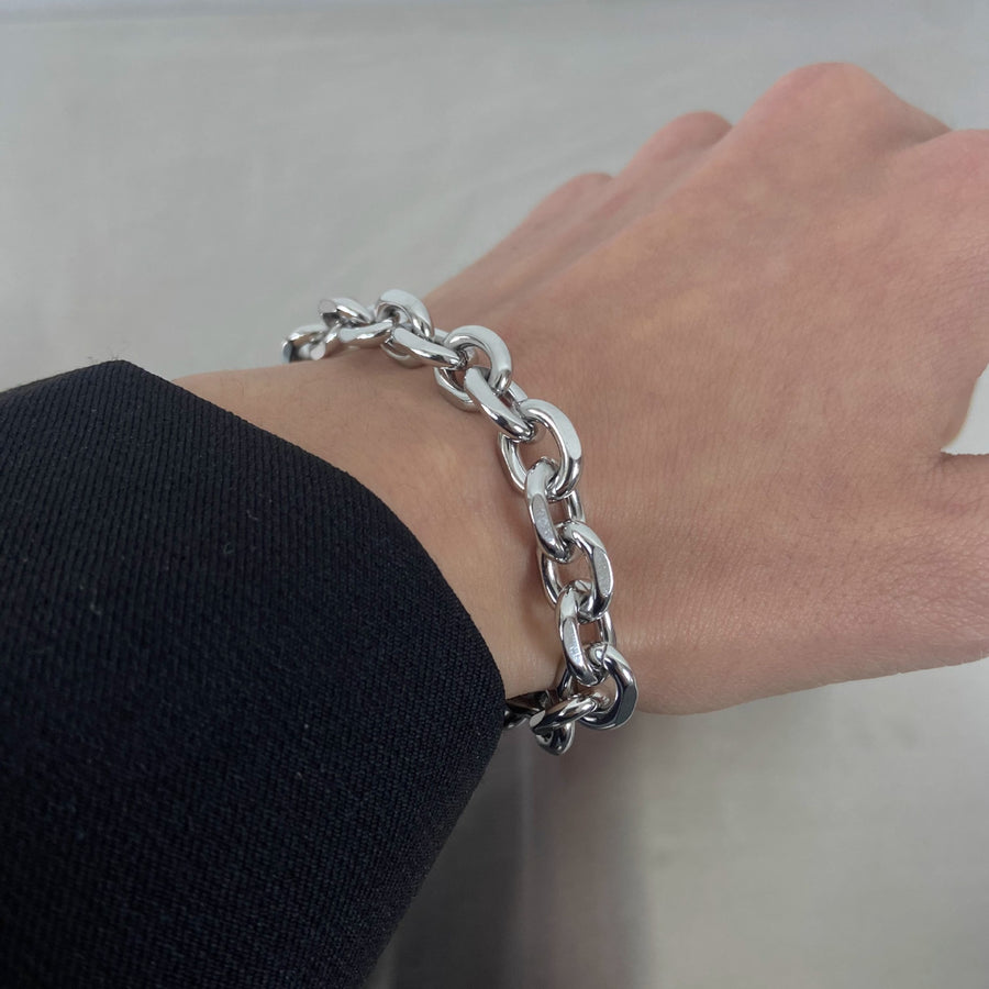 Toggle Chain Bracelet - Silver