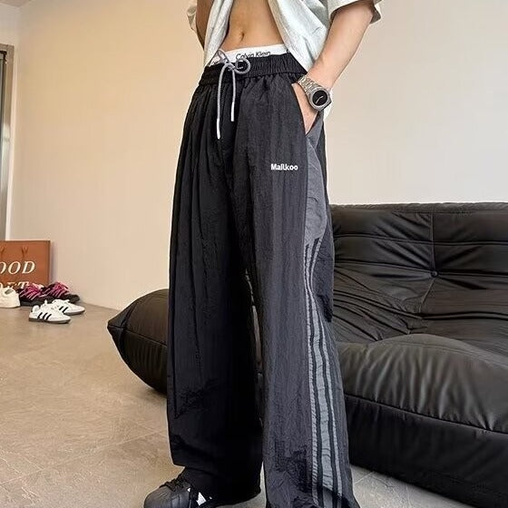 hip hop straight pants