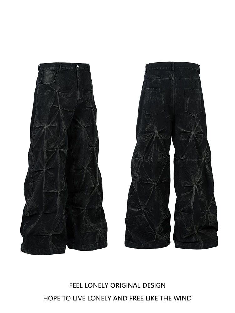 Geometric Wide Pants