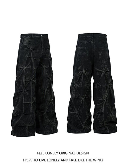 Geometric Wide Pants