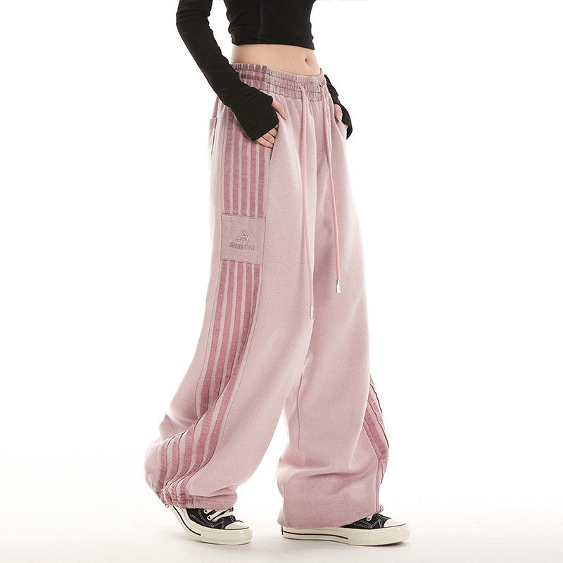 unisex washed Lien Sweatpants