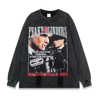 vintage long T-shirt PEAKY BLINDERS
