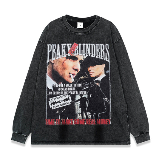 vintage long T-shirt PEAKY BLINDERS