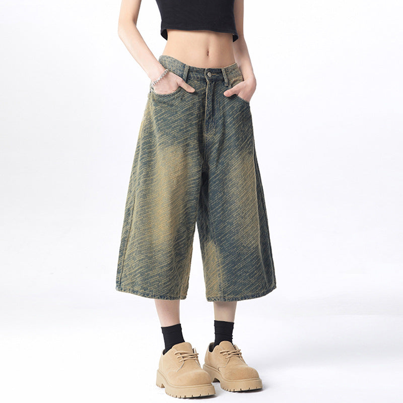 LKTM UNISEX VINTAGE HALF JEANS