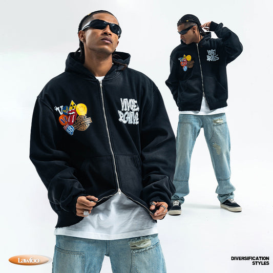 American Zip hoodie street vivgea archives