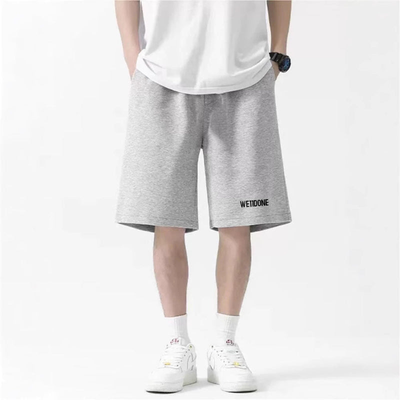 WE11DONE風ショートパンツ グレー 着用イメージ High land