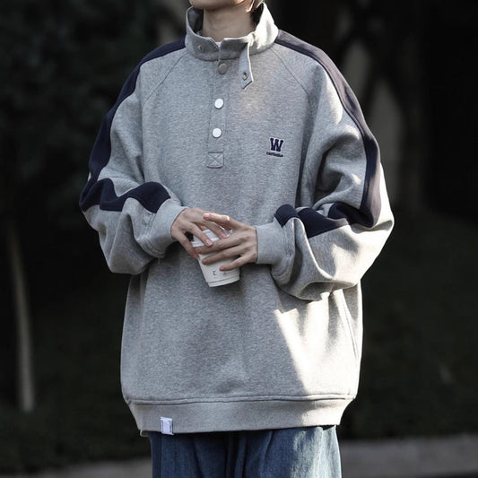 【SALE】American halfzip sweat