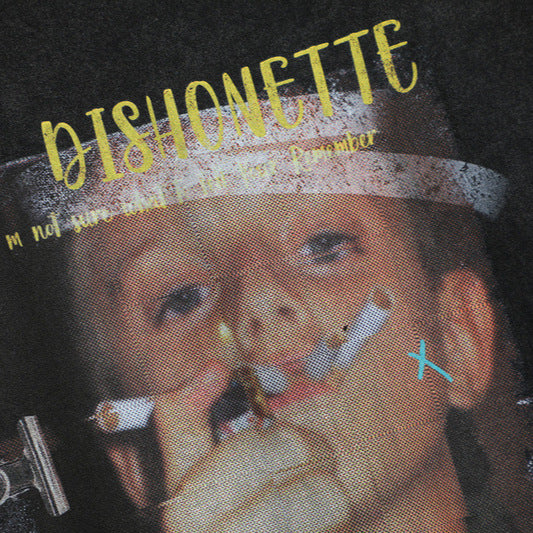 vintage T-shirt smoking boy