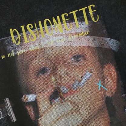 vintage T-shirt smoking boy