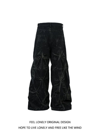 Geometric Wide Pants