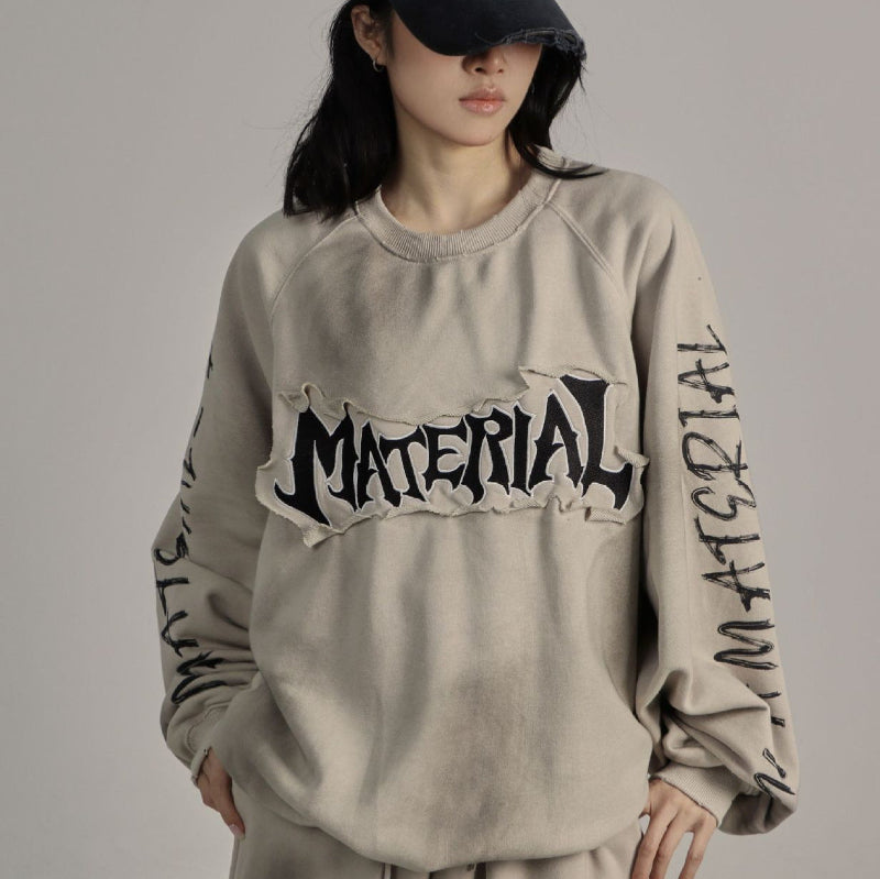 vintage style long MATERIAL