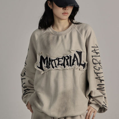 vintage style long MATERIAL